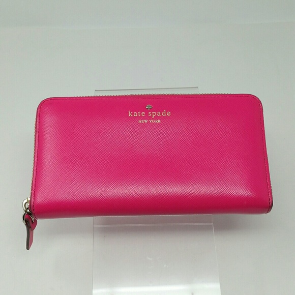 kate spade Handbags - Kate Spade New York Pink Wallet Wristlet Purse